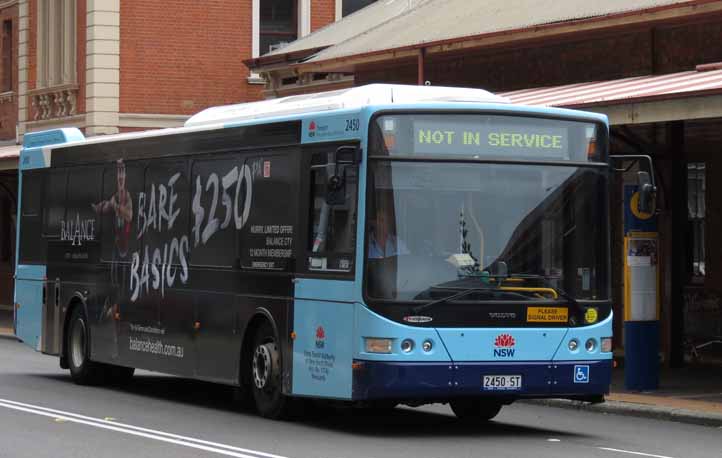 Newcastle Buses Volvo B7RLE Volgren CR228L 2450